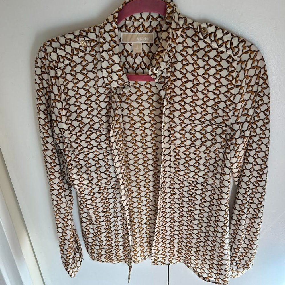 Michael Kors Chain Blouse